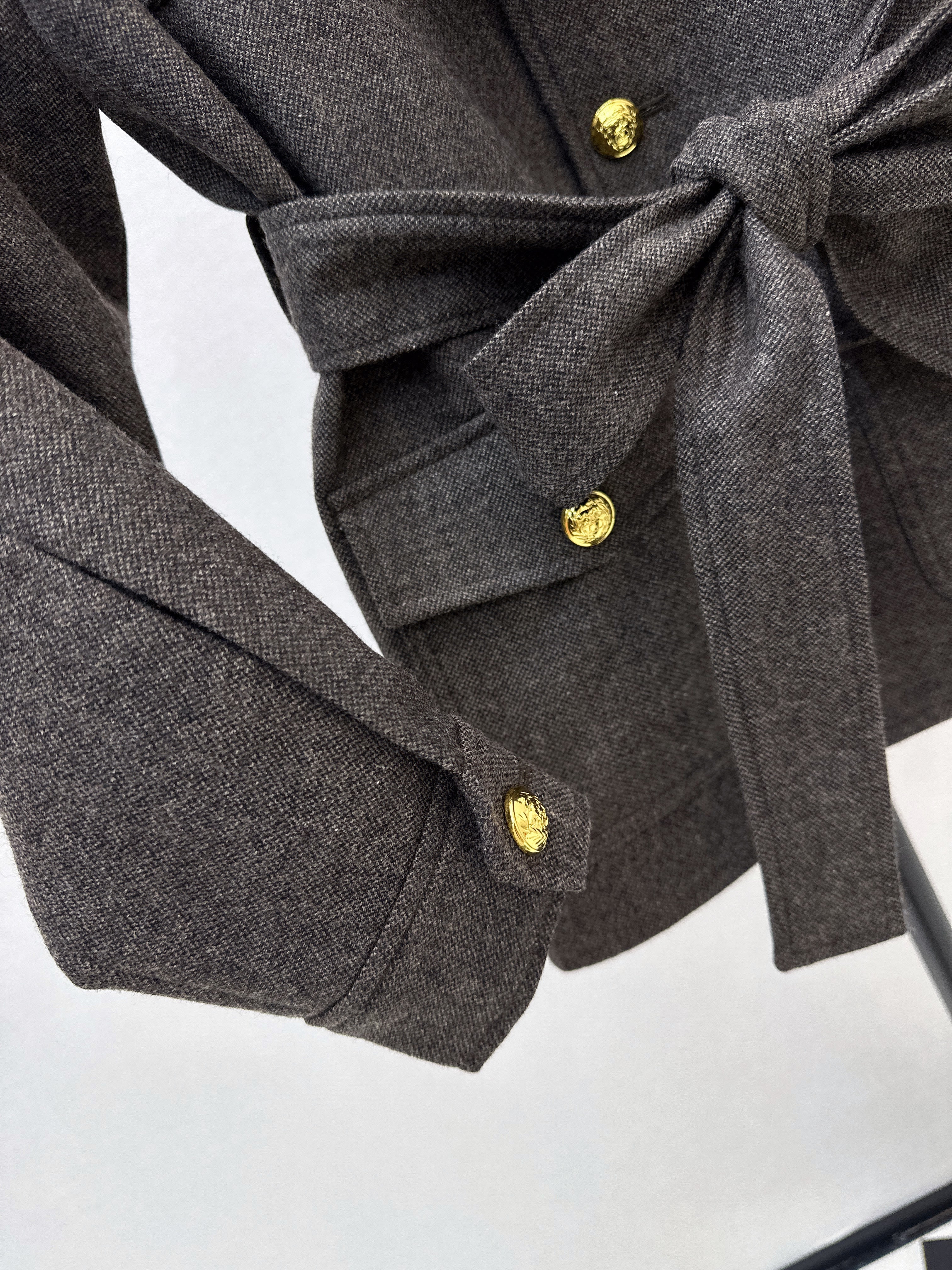 Patchwork four-pocket decorative jacket