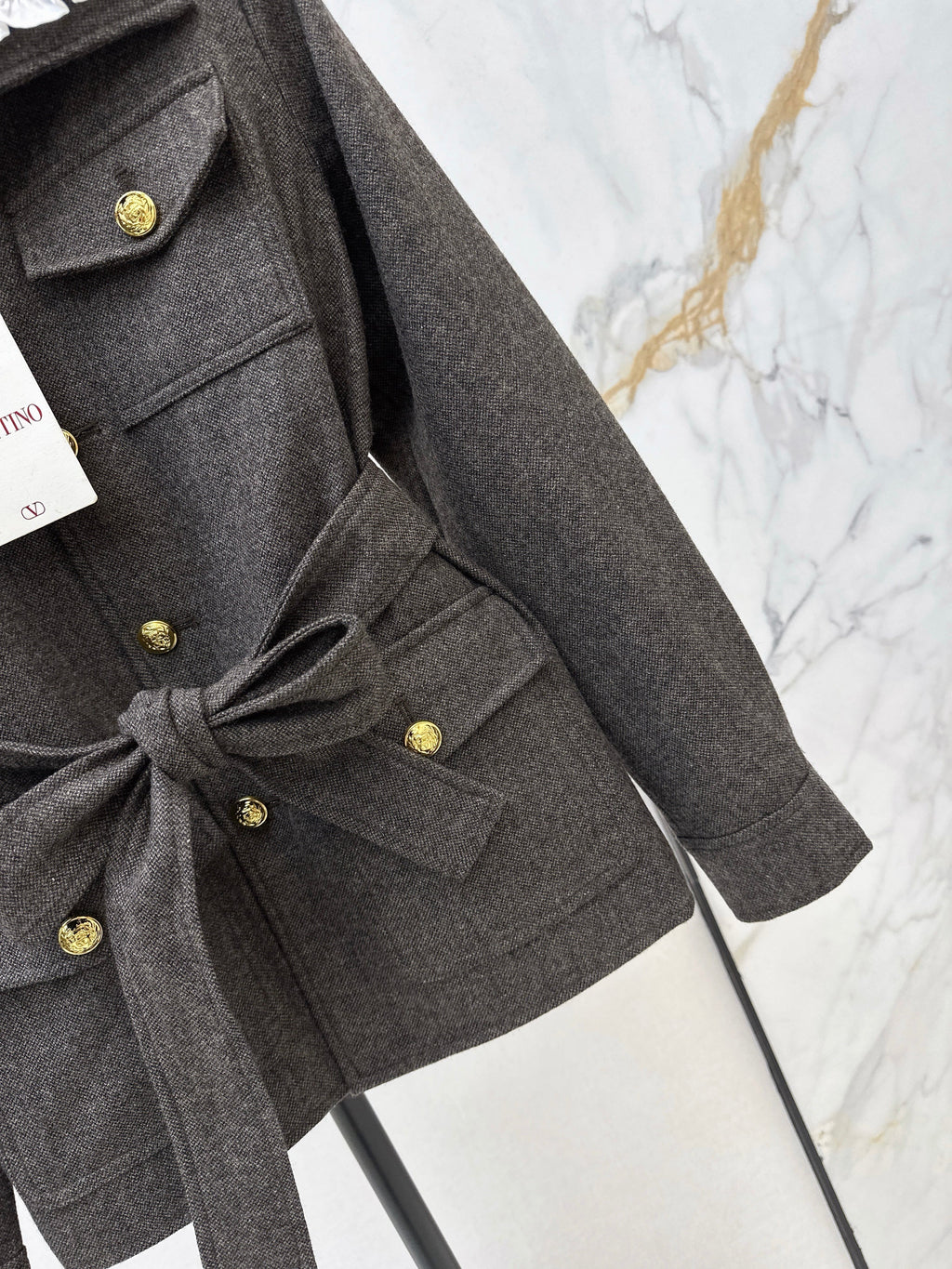 Patchwork four-pocket decorative jacket