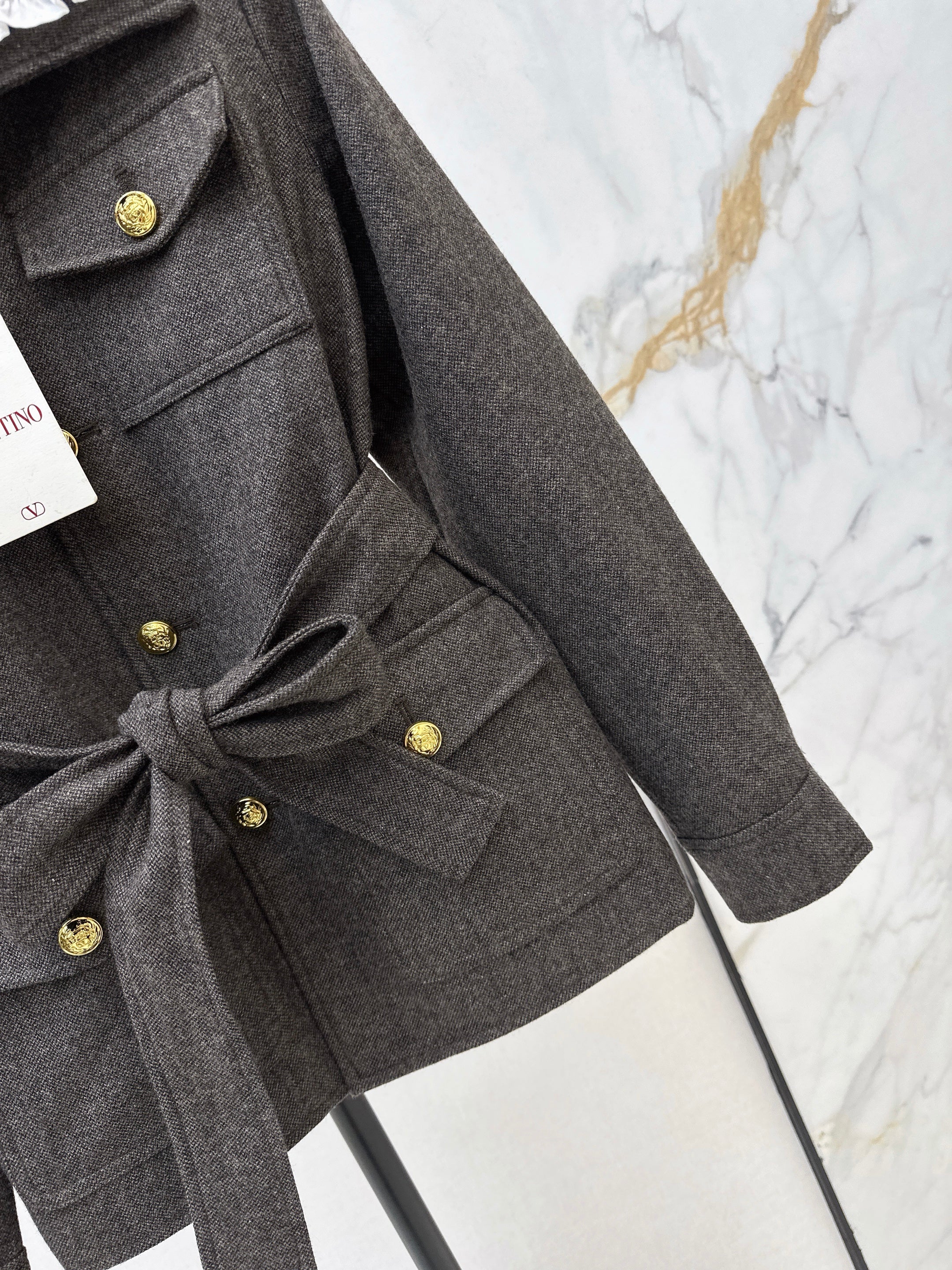 Patchwork four-pocket decorative jacket
