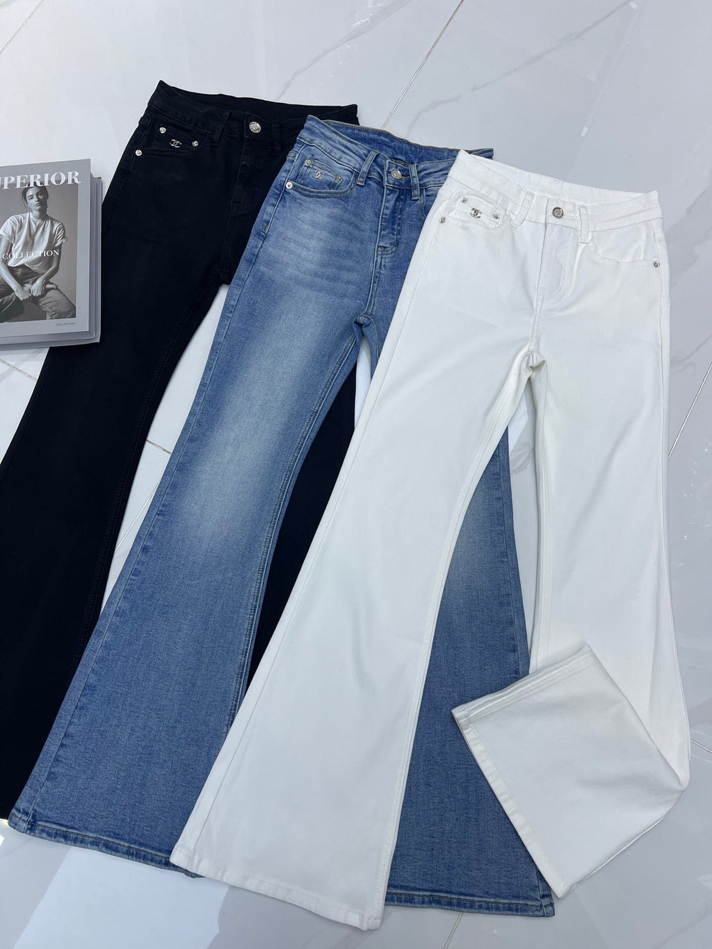 Straight Leg Jeans