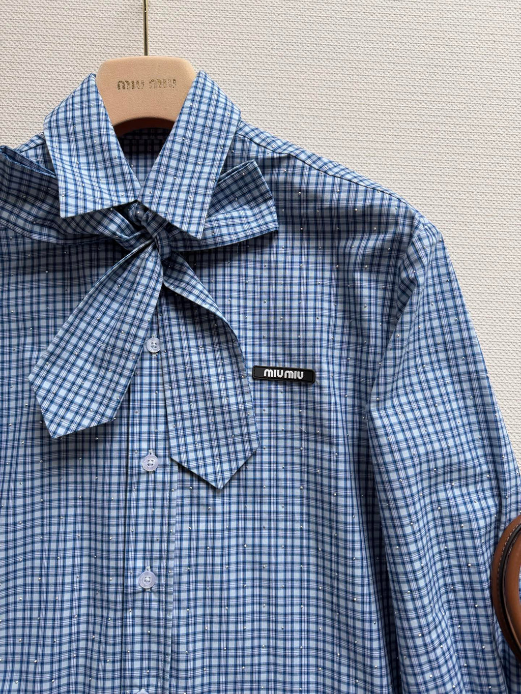 Blue Plaid Shirt