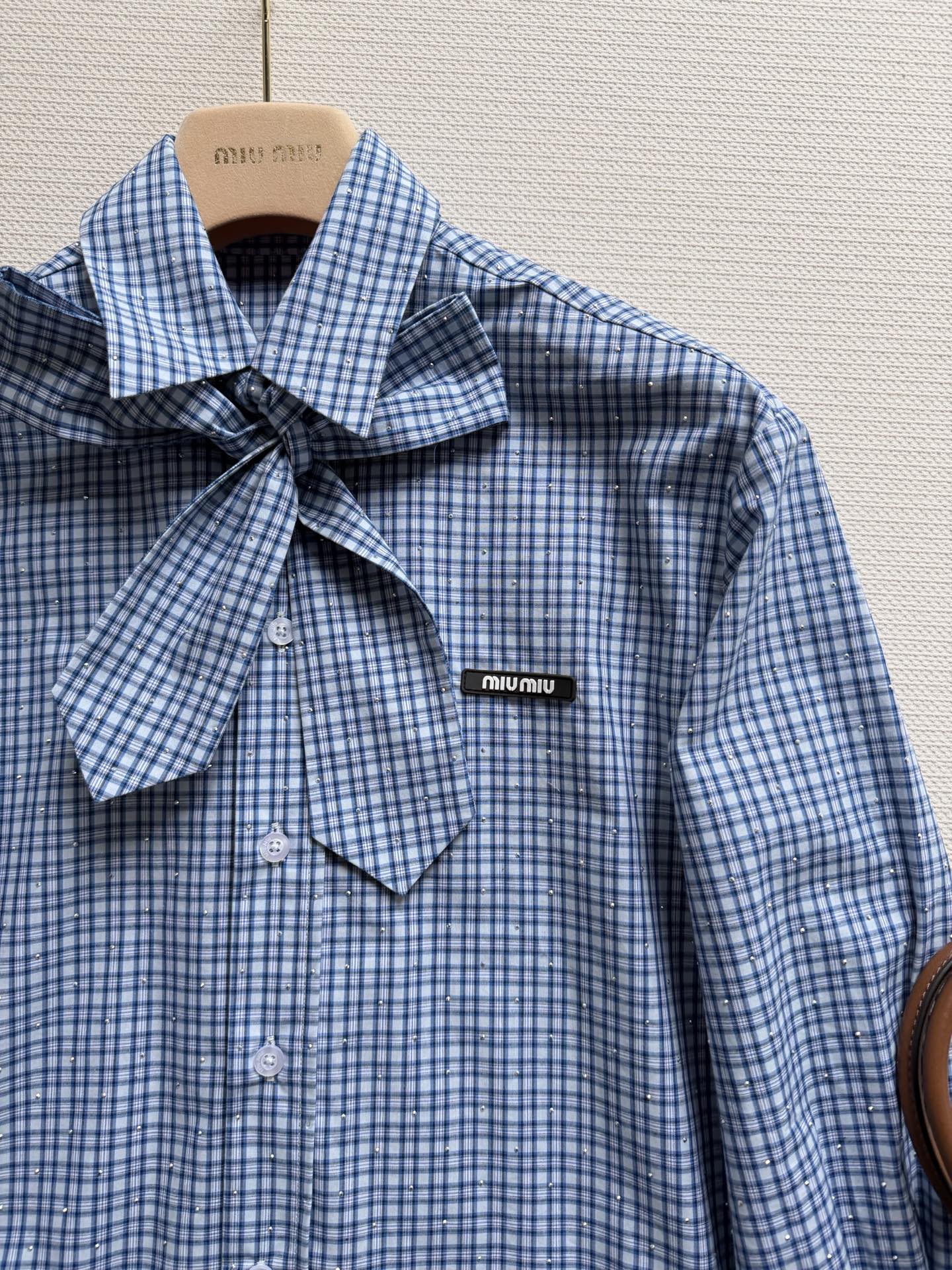 Blue Plaid Shirt