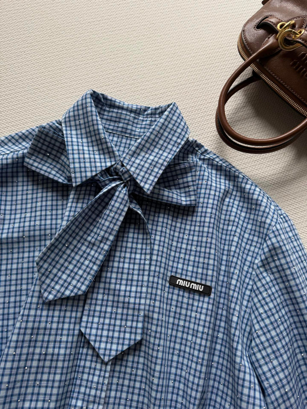 Blue Plaid Shirt