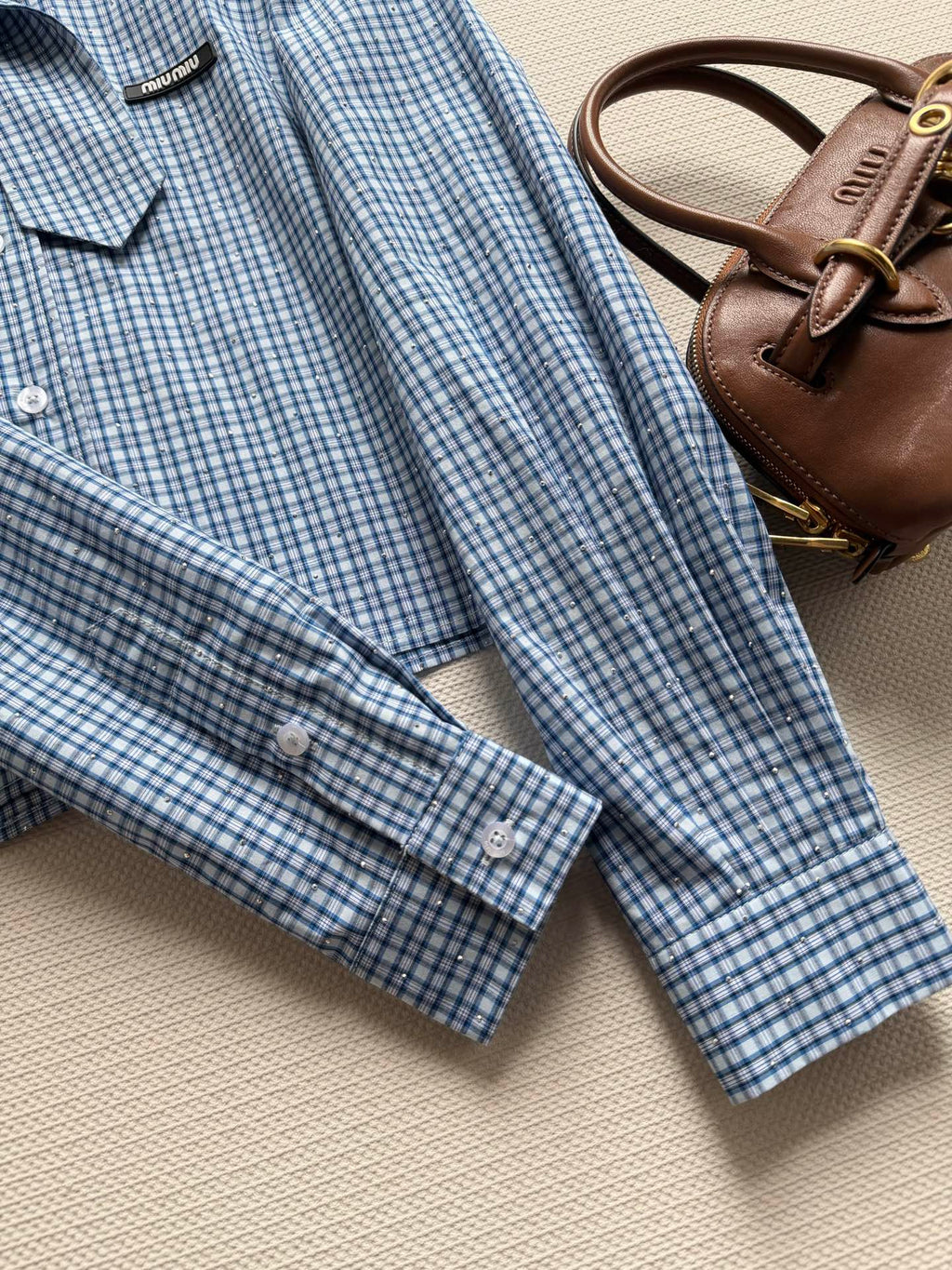 Blue Plaid Shirt