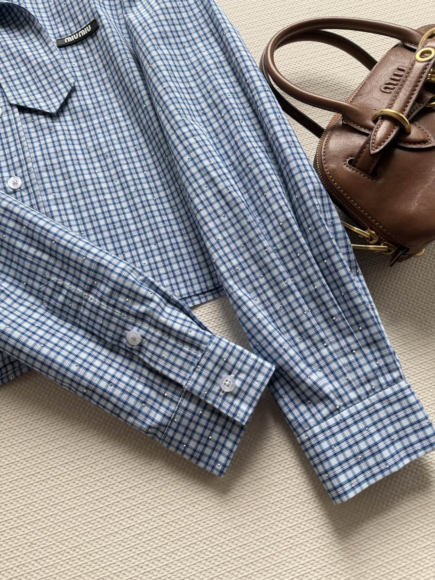 Blue Plaid Shirt