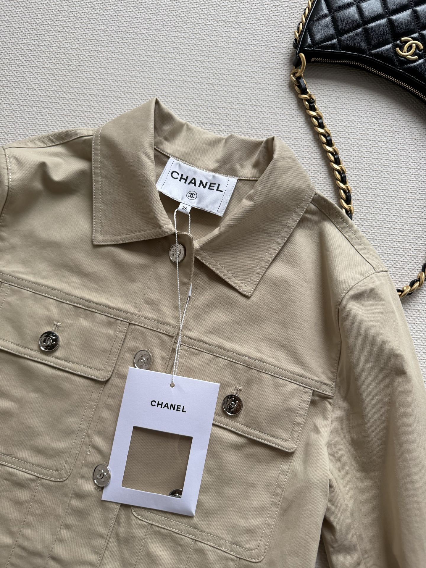 Beige Short Jacket