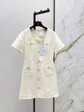 Workwear-style shirt dress