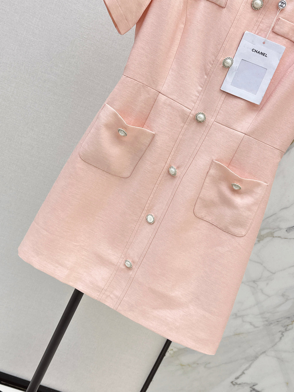 Workwear-style shirt dress