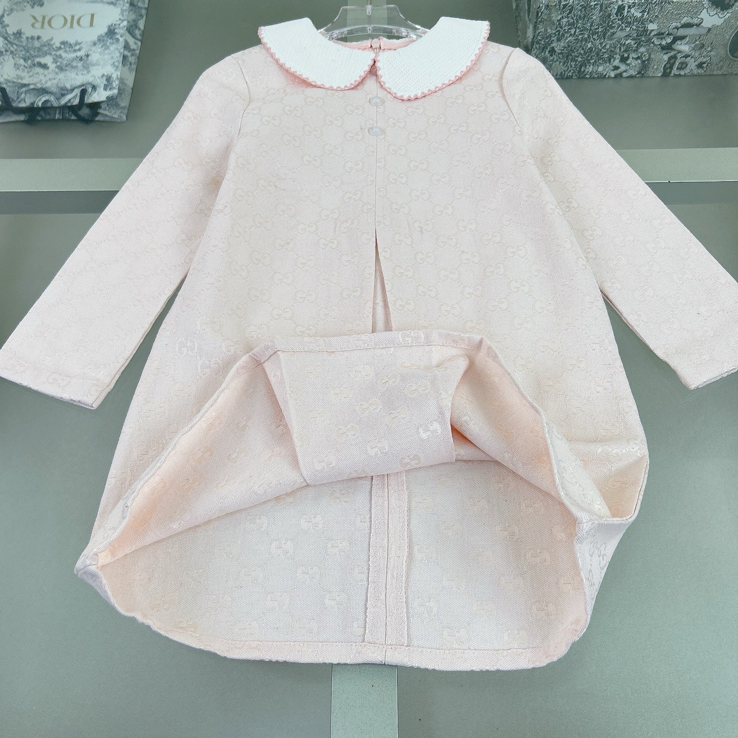 Peter Pan collar dress