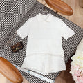 White openwork set