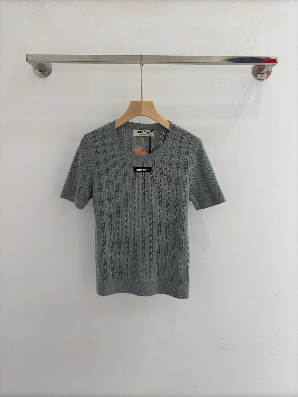 Cutout Short-Sleeve Top