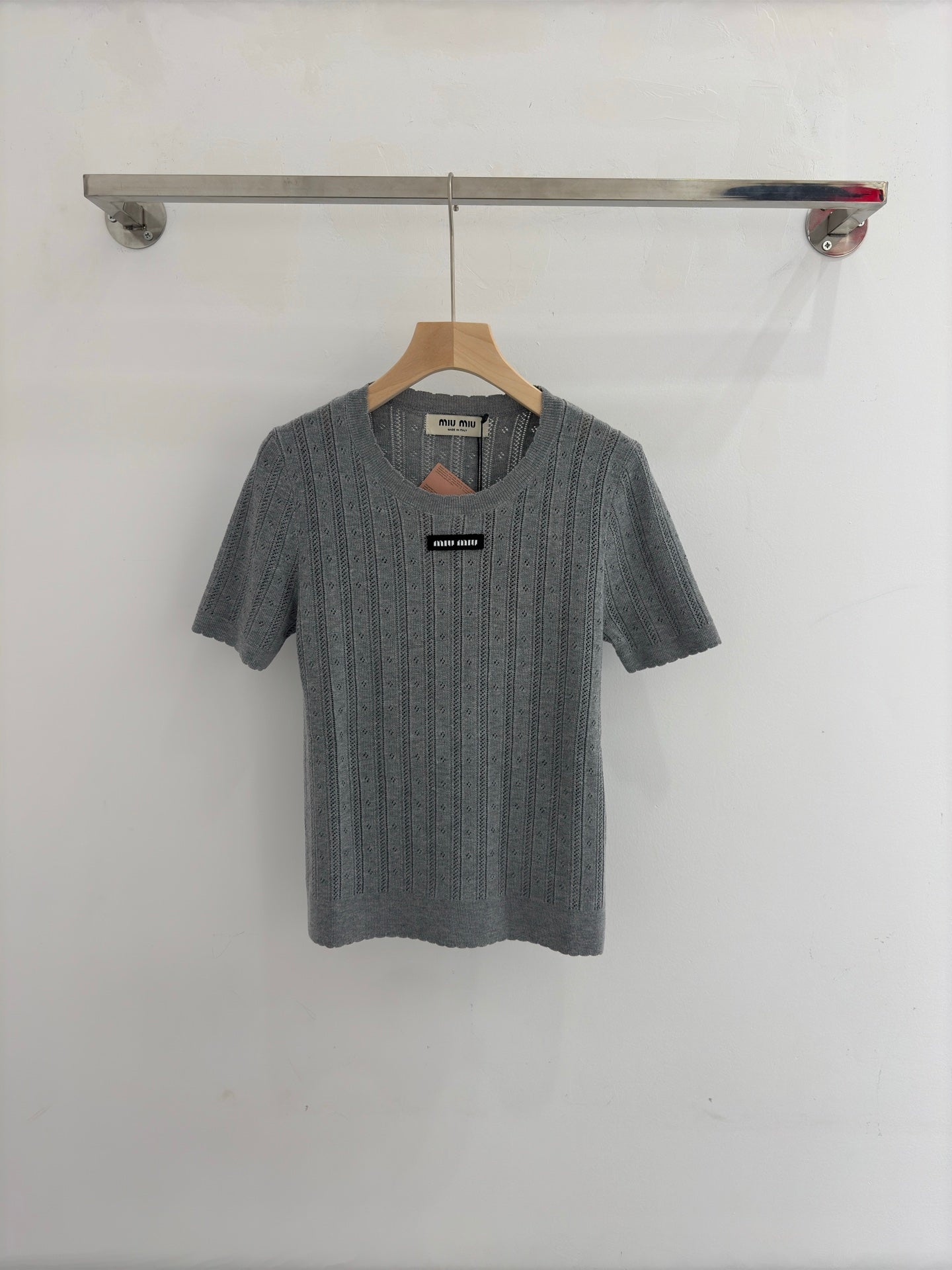Cutout Short-Sleeve Top