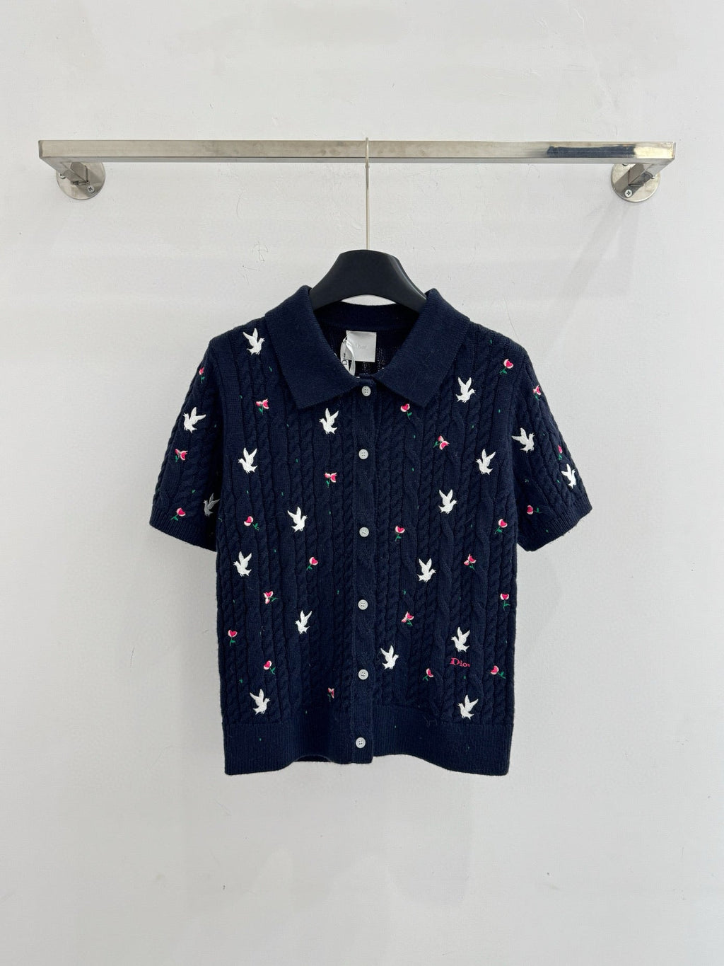 Short-sleeved cardigan