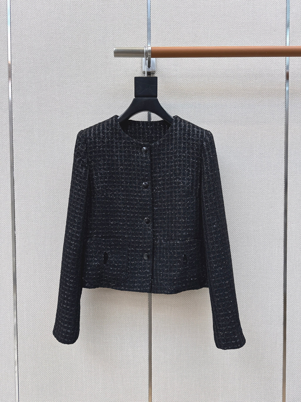 Woven tweed jacket
