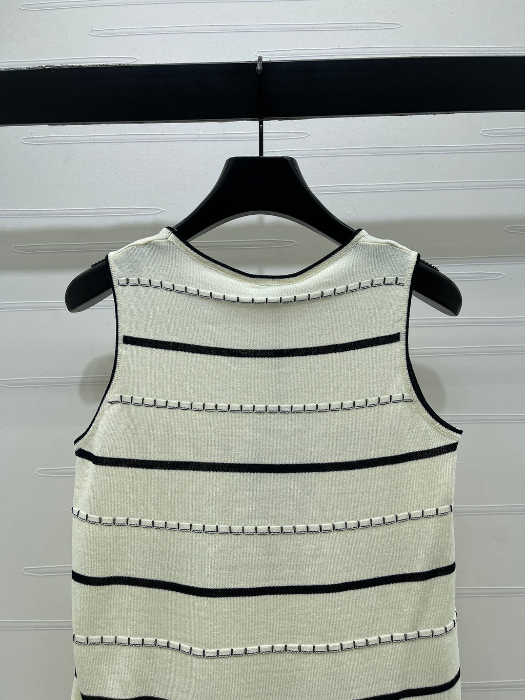 Knitted Striped Vest
