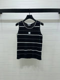 Knitted Striped Vest