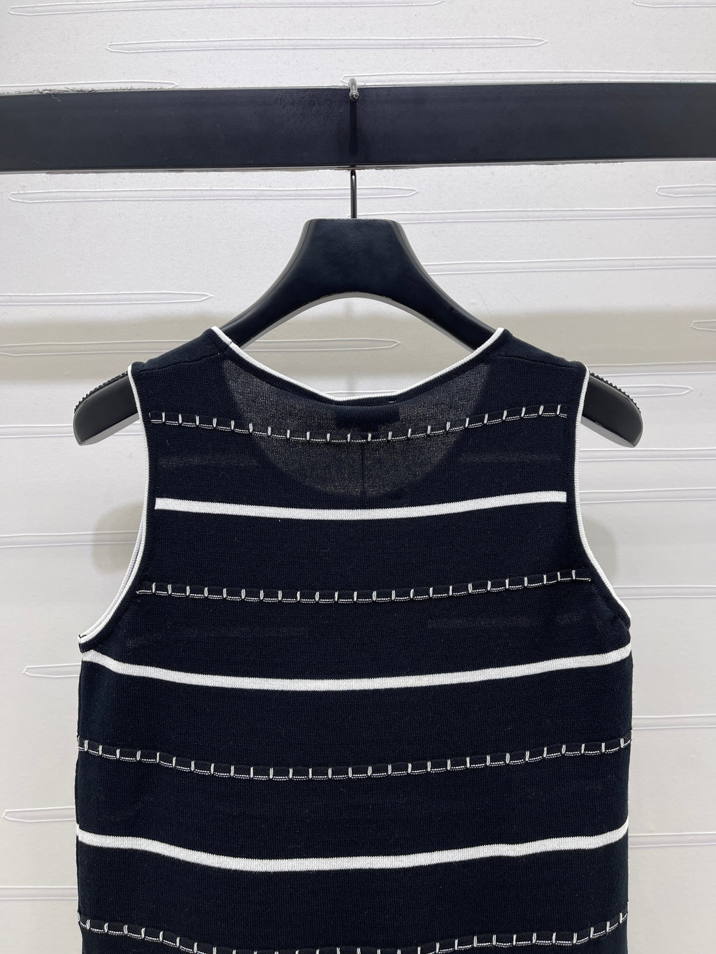 Knitted Striped Vest