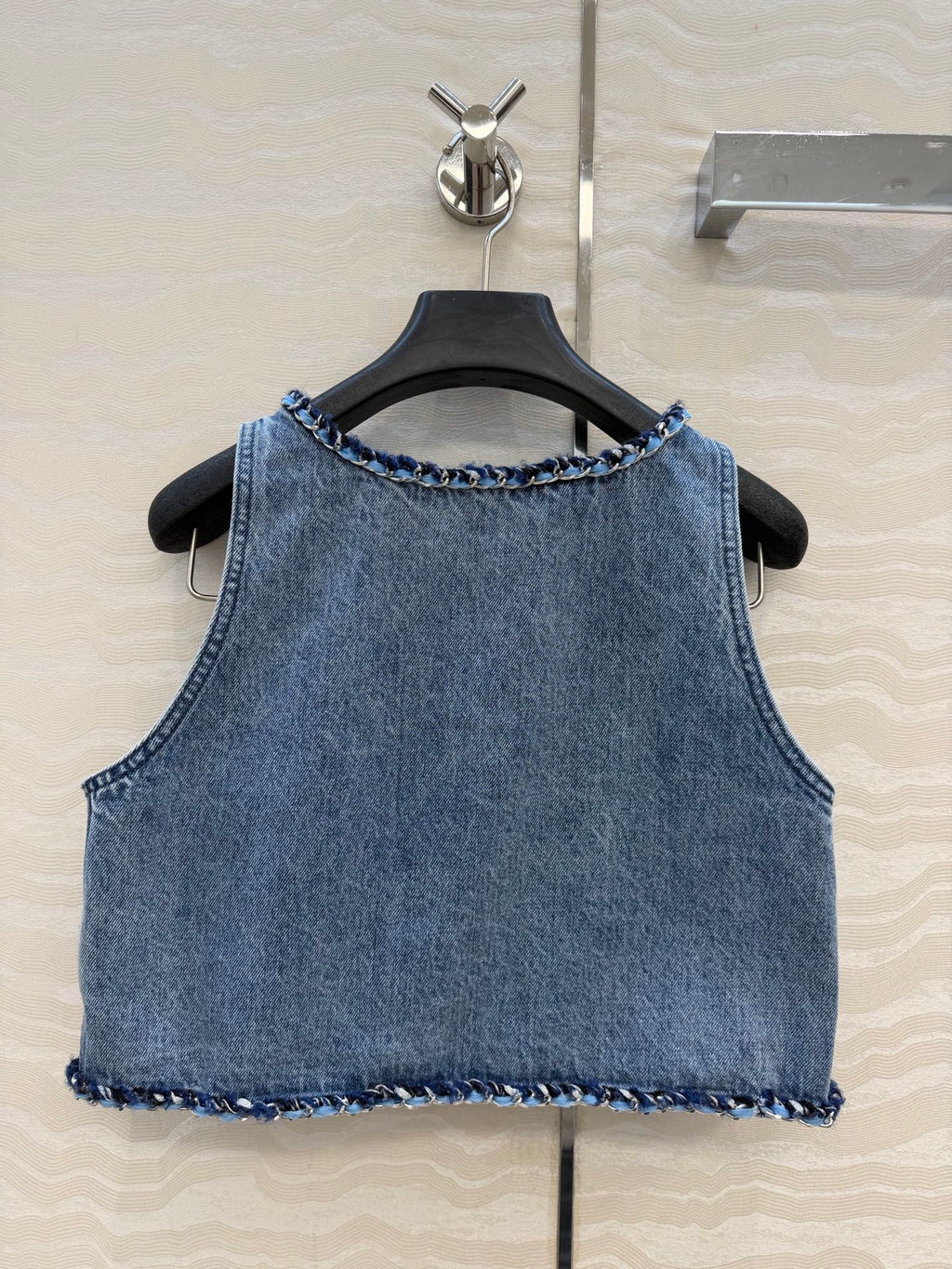 Denim Vest Top