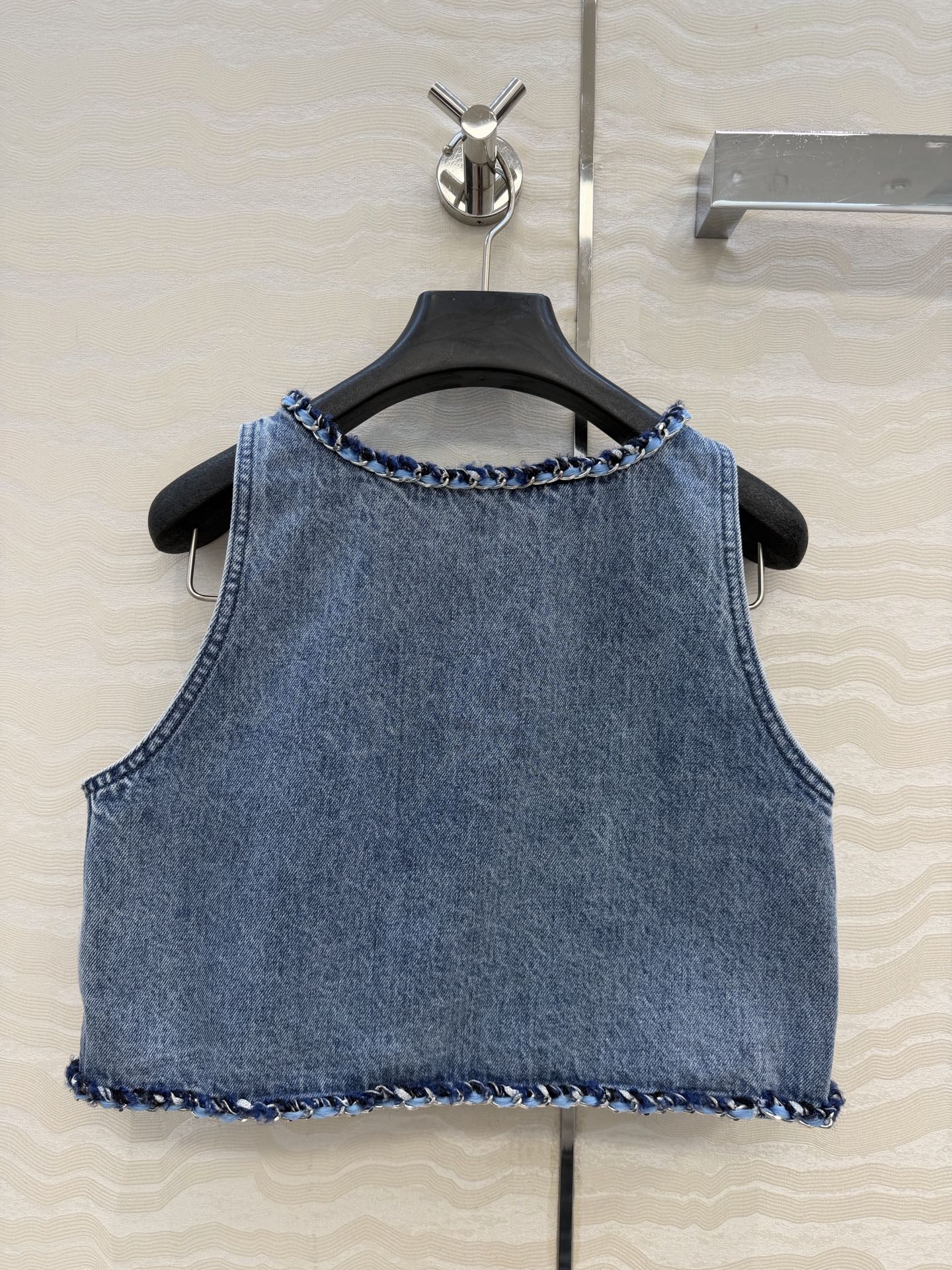 Denim Vest Top