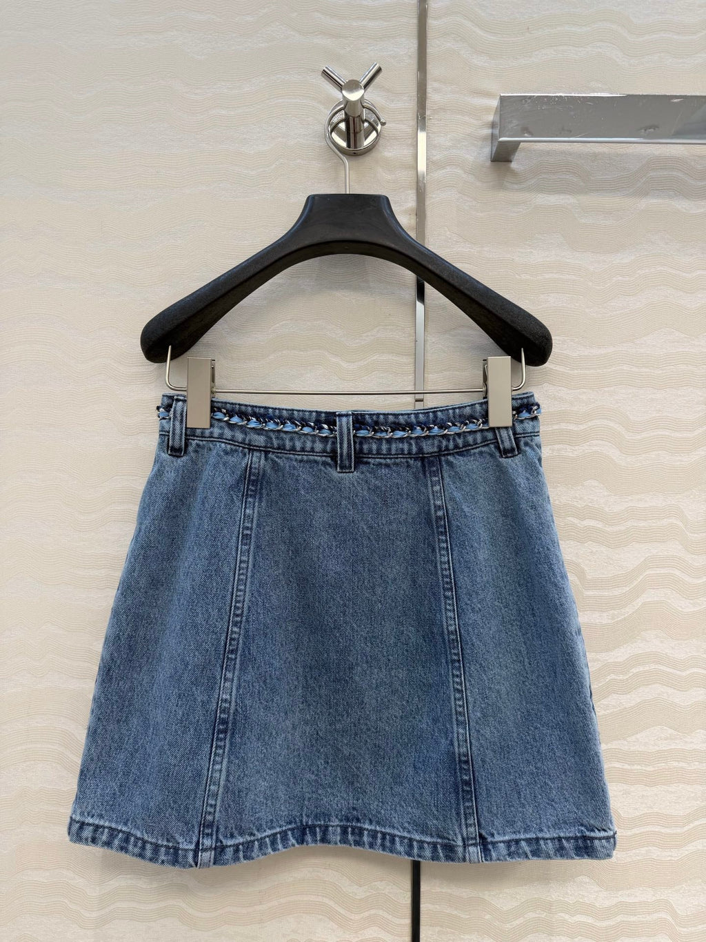 Denim Midi Skirt