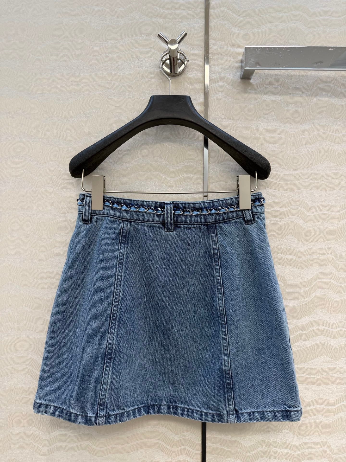Denim Midi Skirt