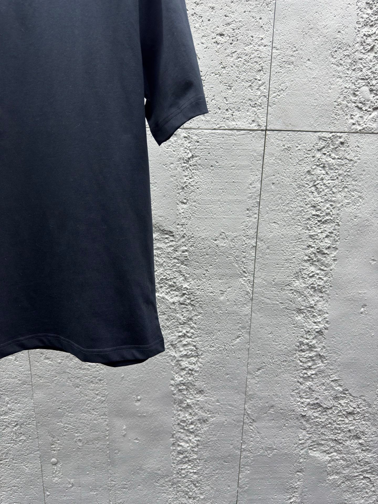New York Print Crew Neck Short-Sleeve T-Shirt with Back