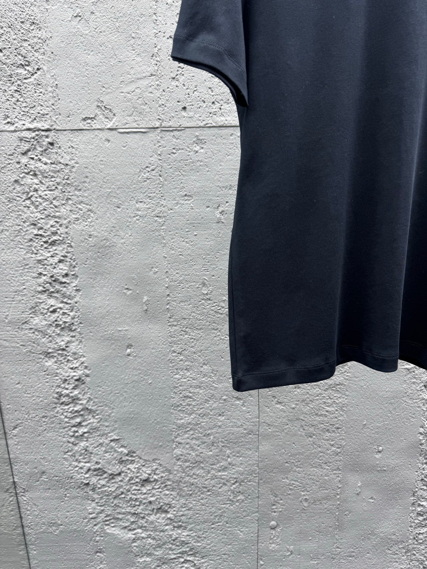 Printed crew neck short-sleeved top