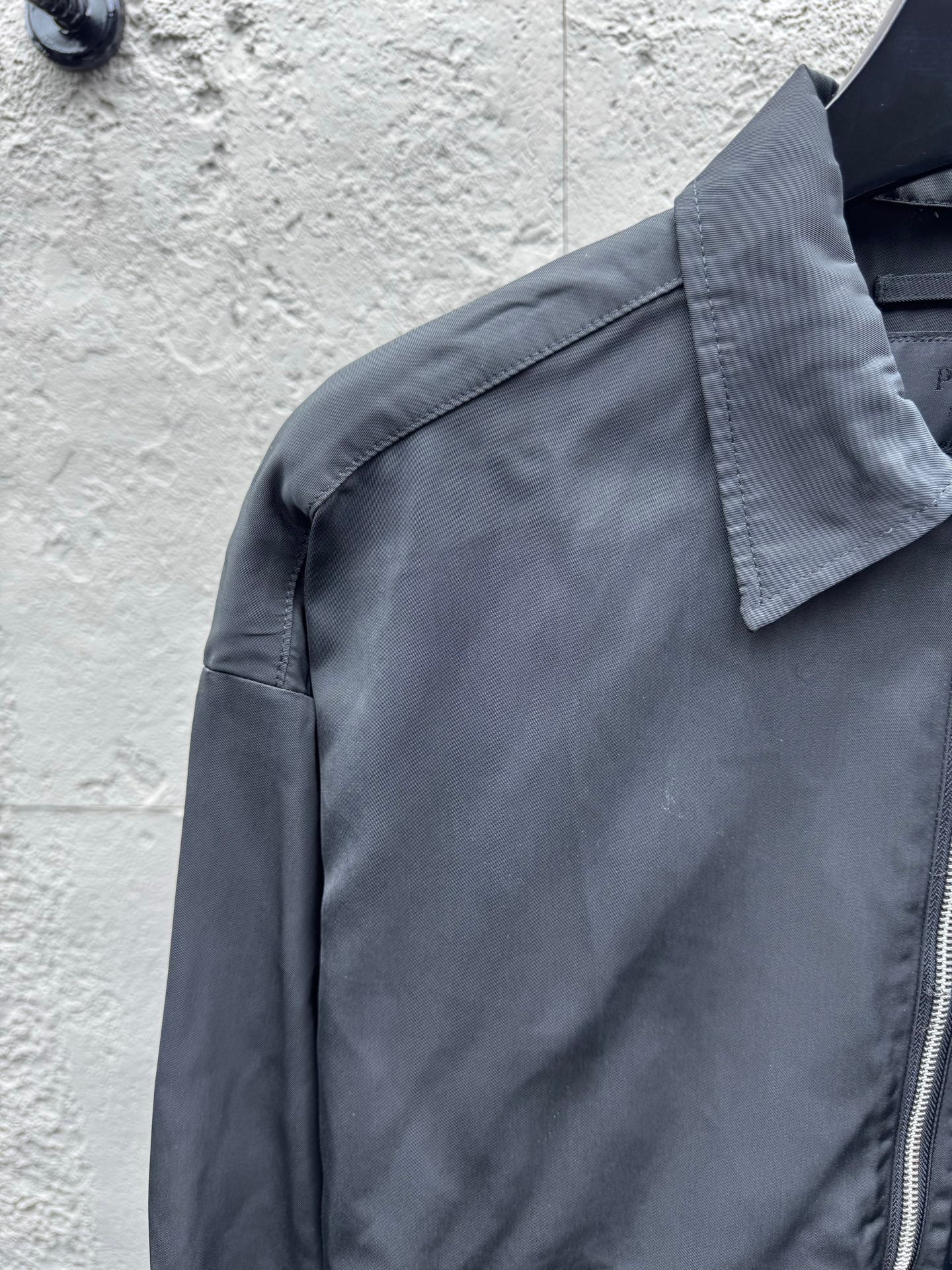 Zippered Collar Jacket