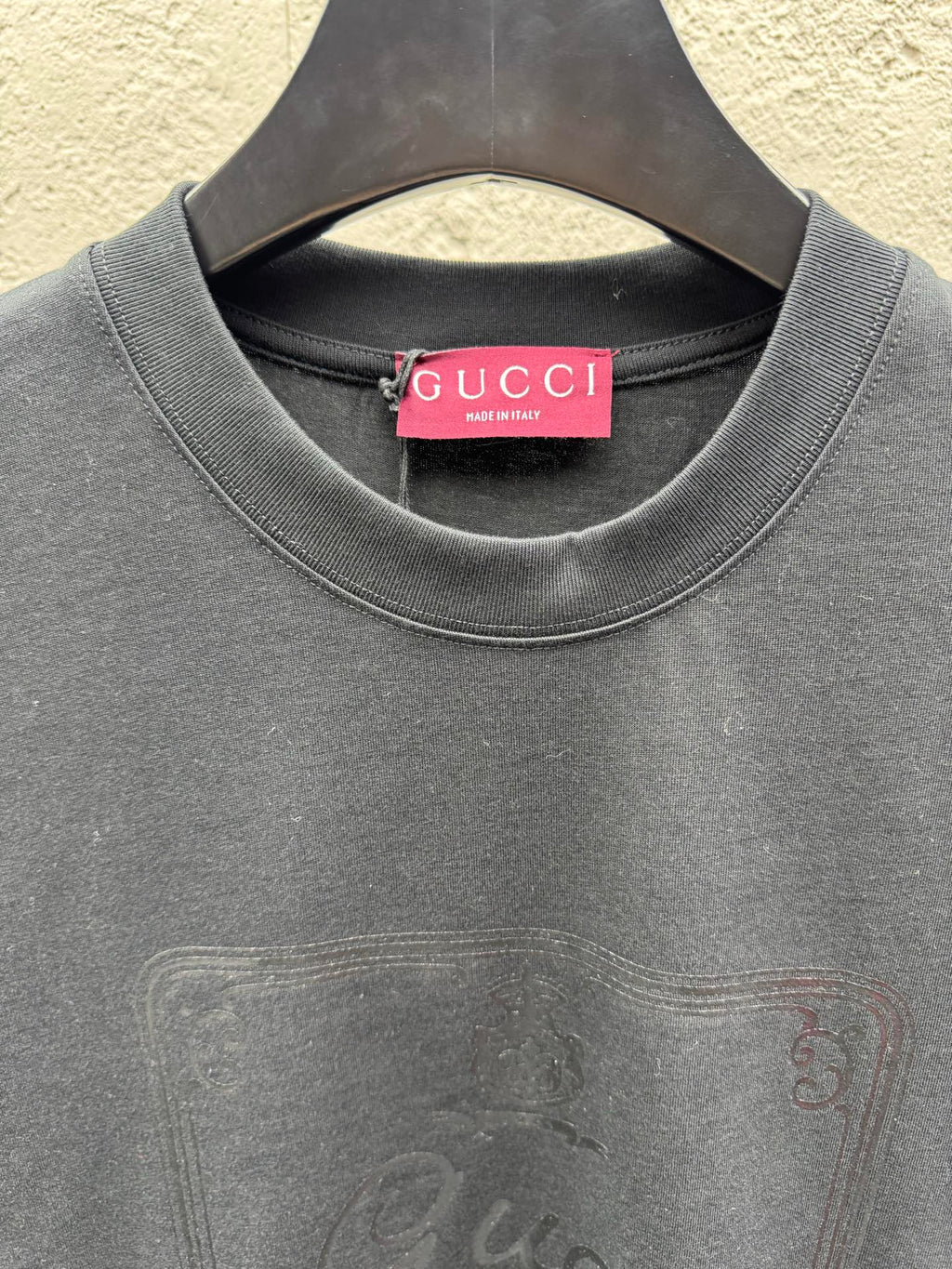 Plastisol Printed Crew Neck Short-Sleeve T-Shirt