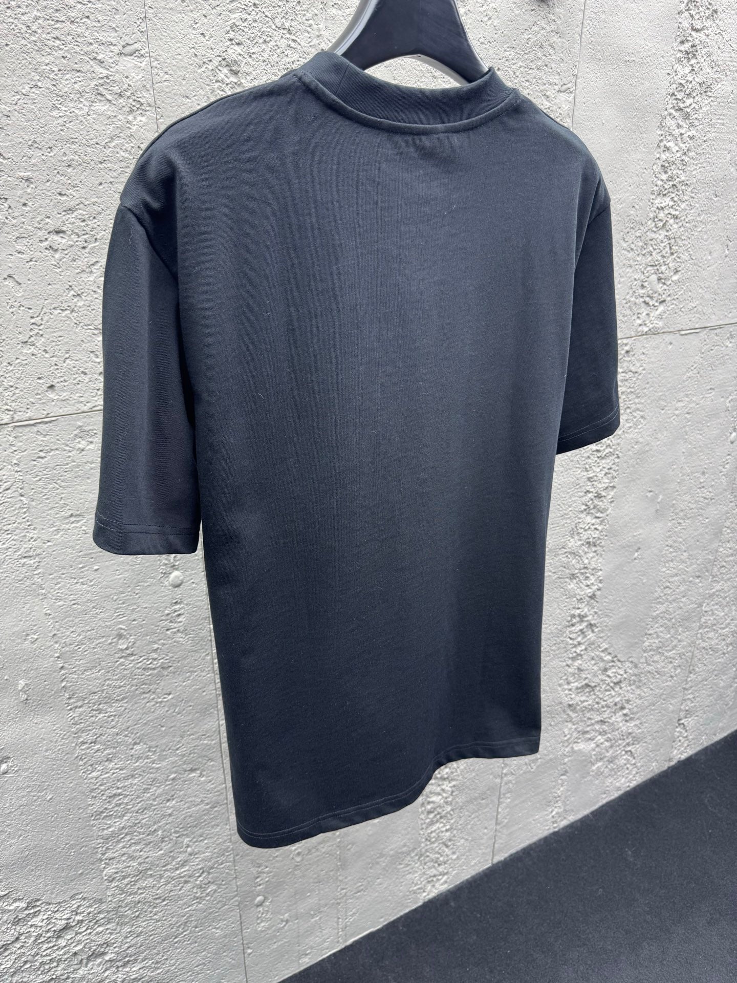 Plastisol Printed Crew Neck Short-Sleeve T-Shirt
