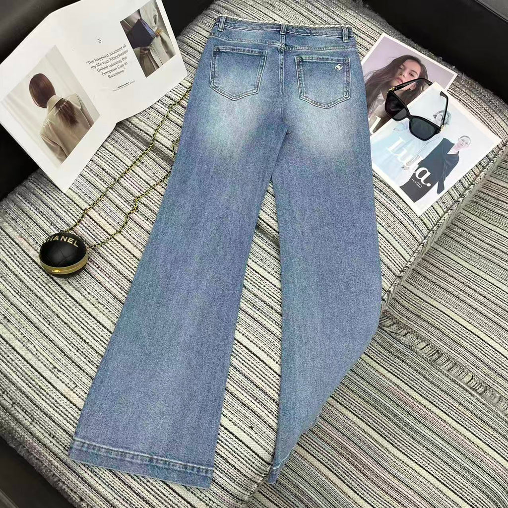 New flared jeans