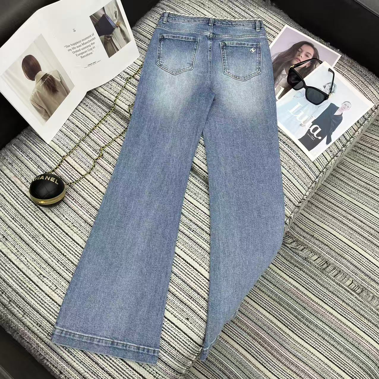 New flared jeans