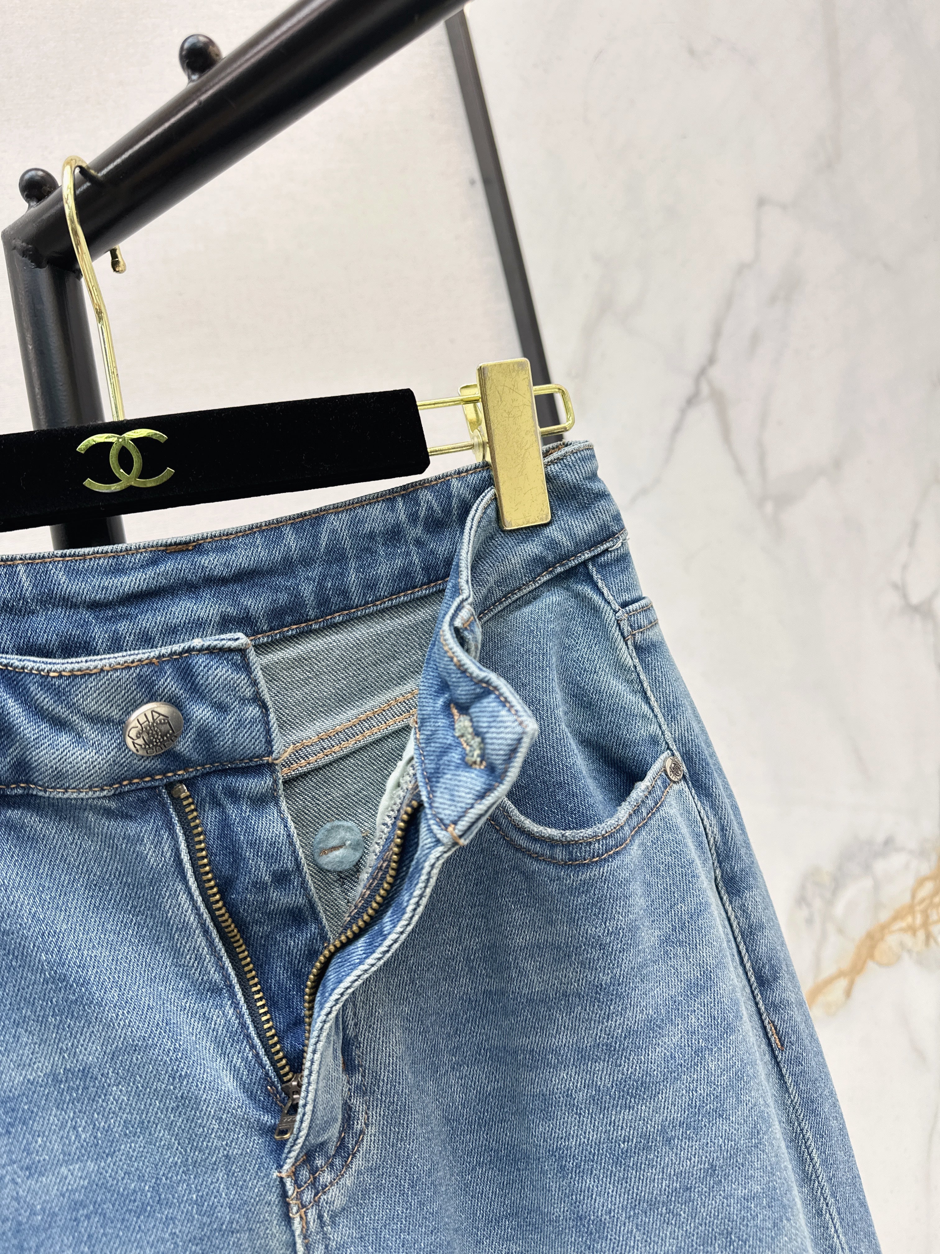 Straight Leg Jeans