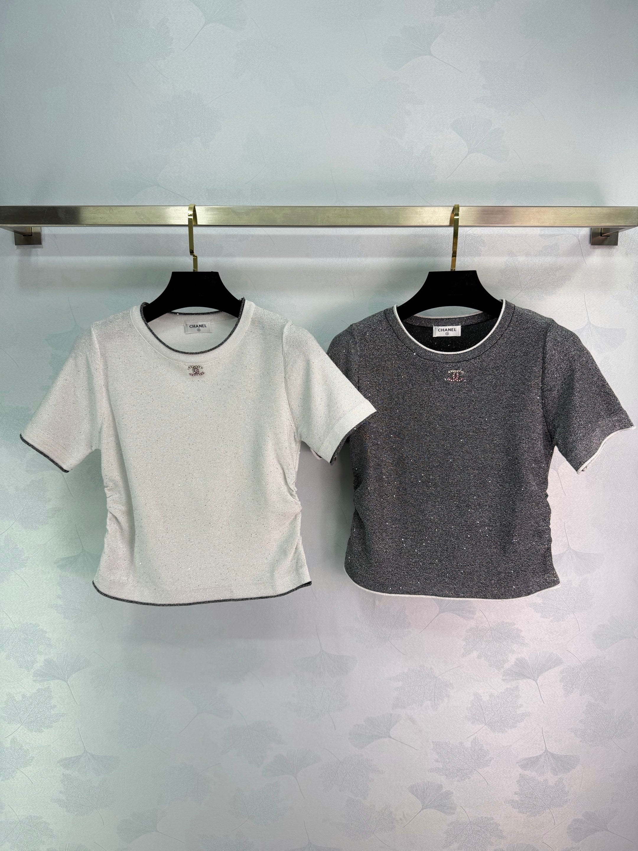 Knitted Short-Sleeve T-Shirt