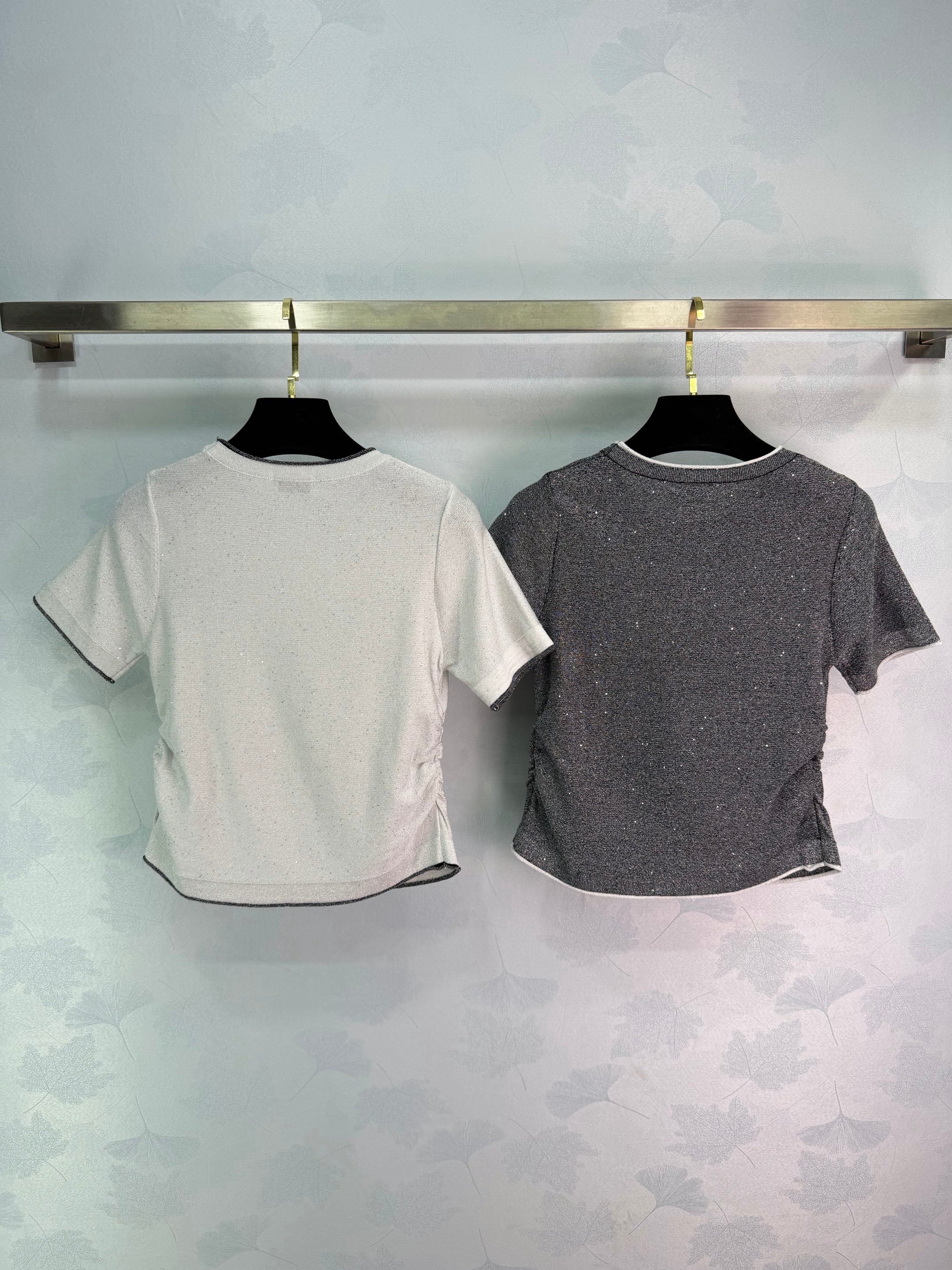 Knitted Short-Sleeve T-Shirt