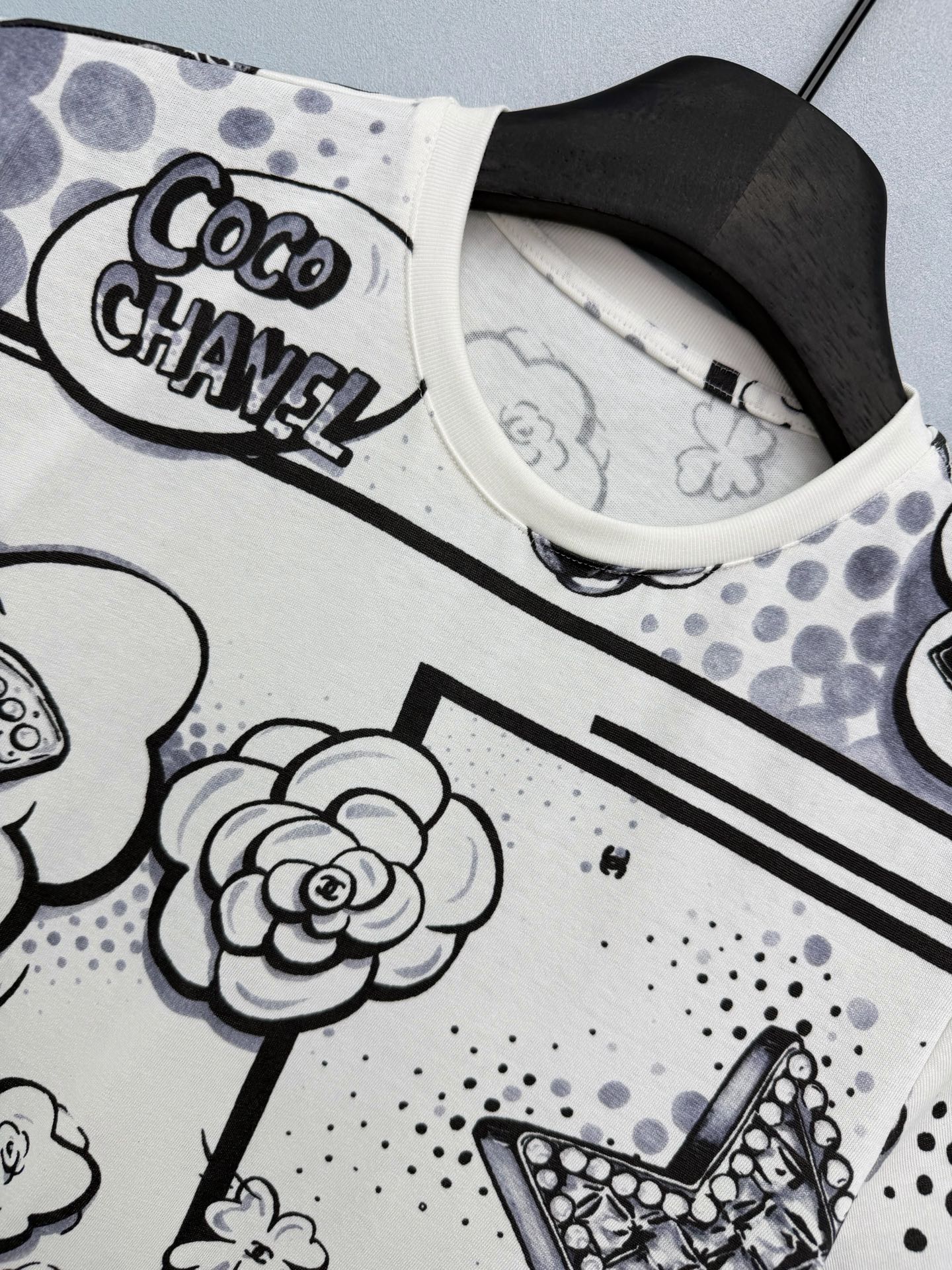 Comic Strip Print T-Shirt