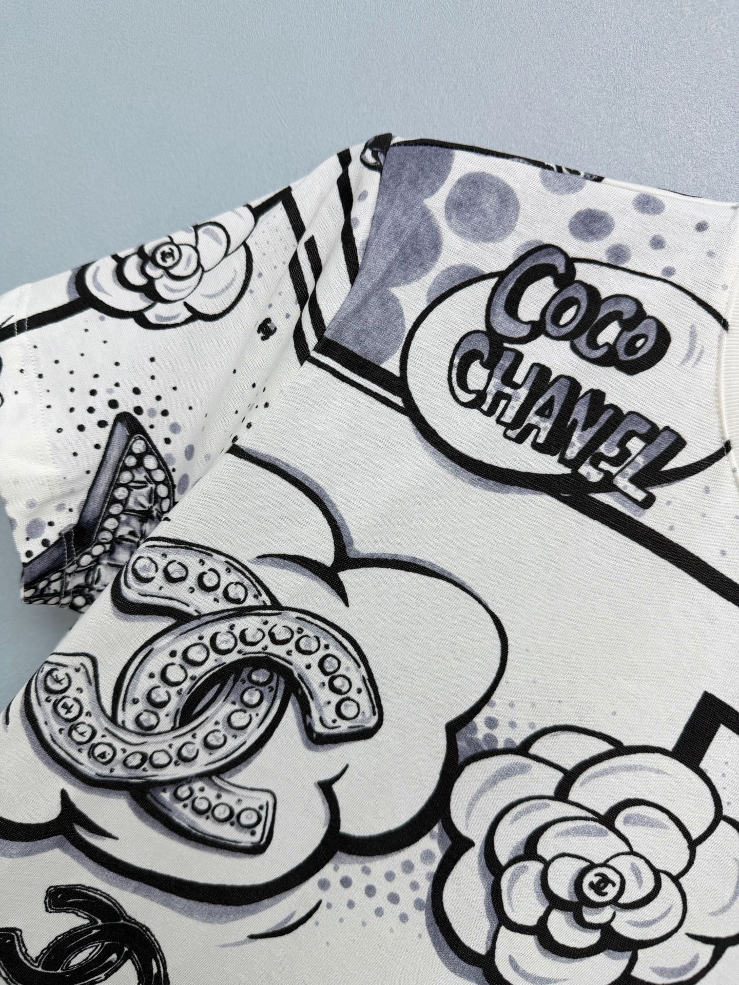 Comic Strip Print T-Shirt