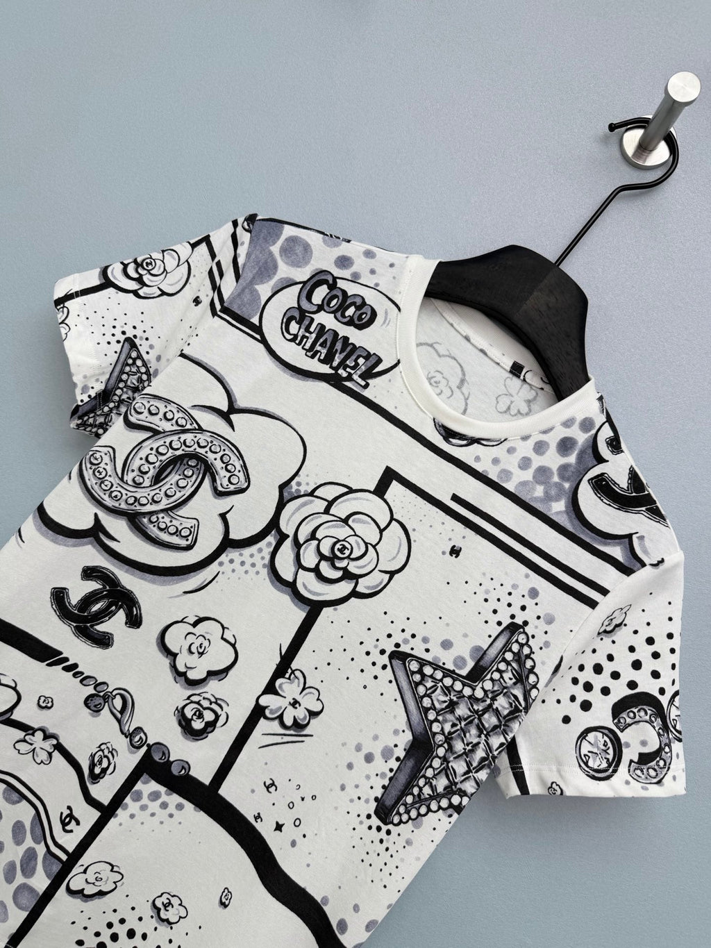 Comic Strip Print T-Shirt