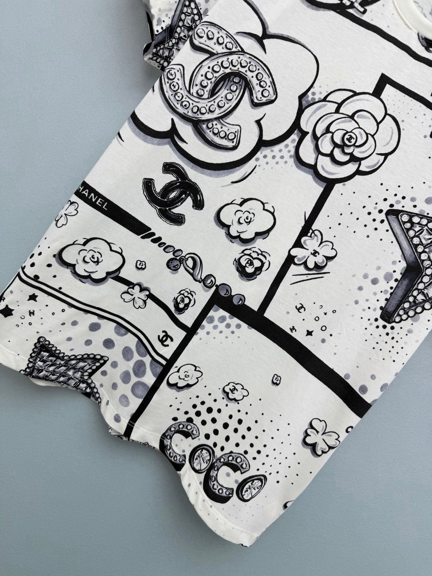 Comic Strip Print T-Shirt