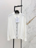 Color-blocked placket design with a turn-down collar