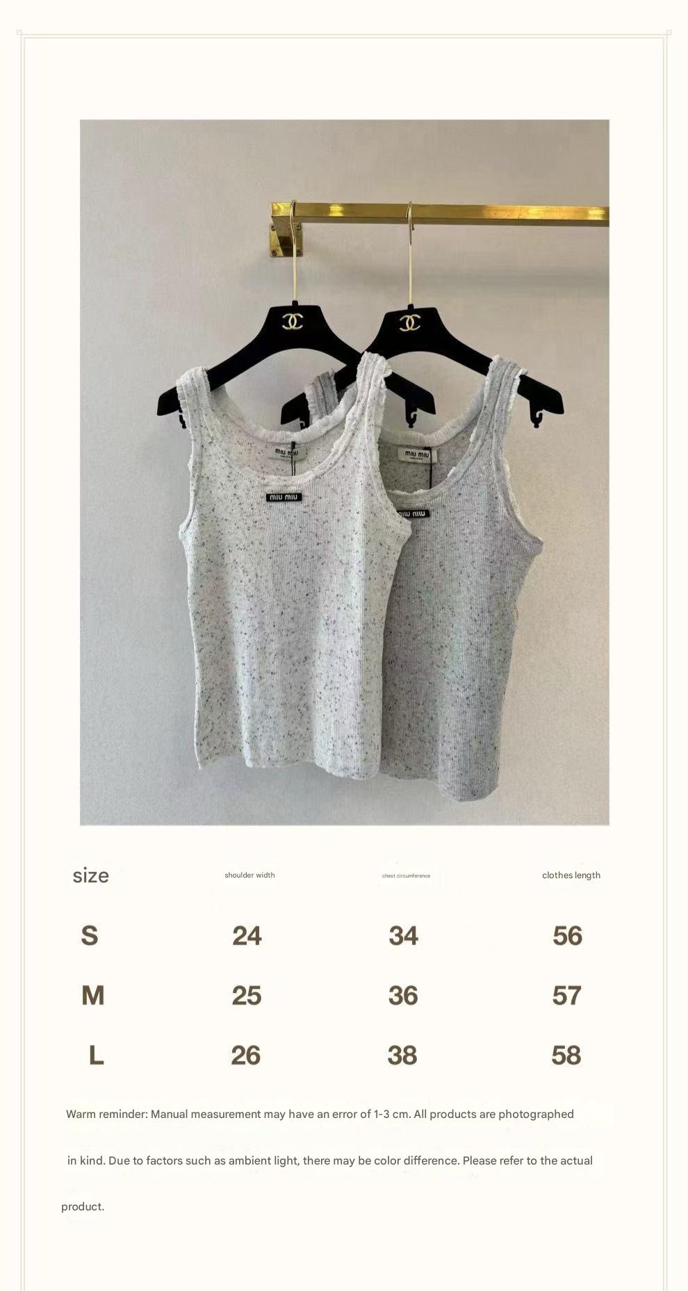 Color-blocked V-neck knit vest