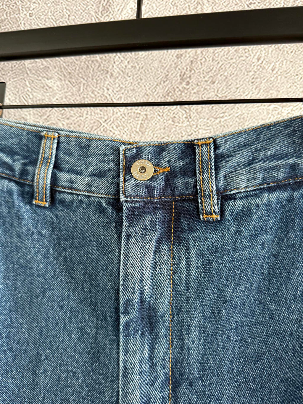 Burnished Straight-Leg Jeans