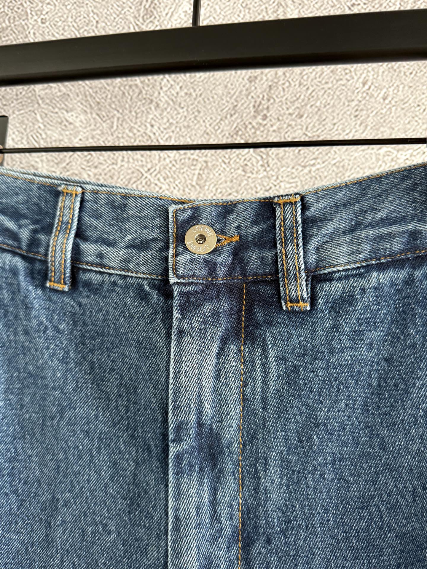 Burnished Straight-Leg Jeans