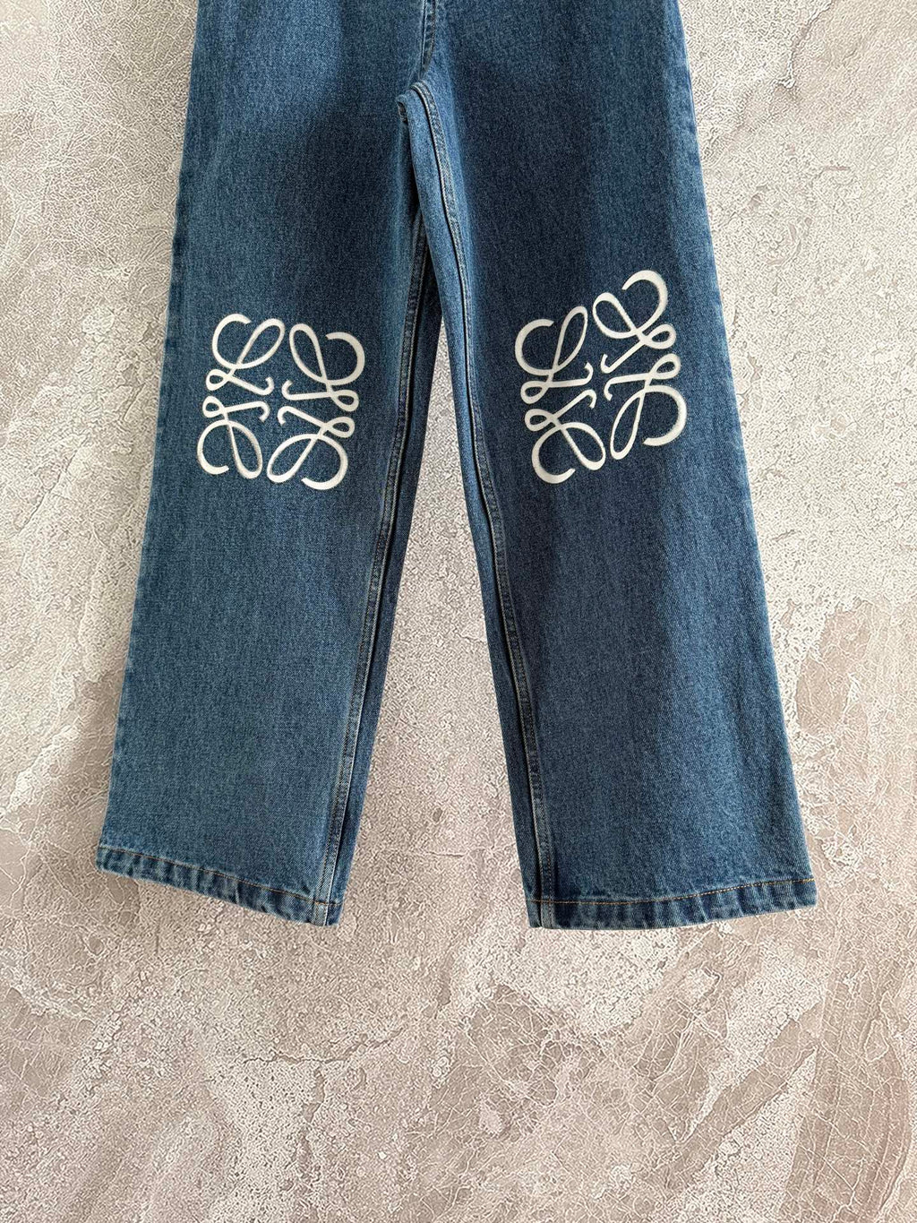 Burnished Straight-Leg Jeans