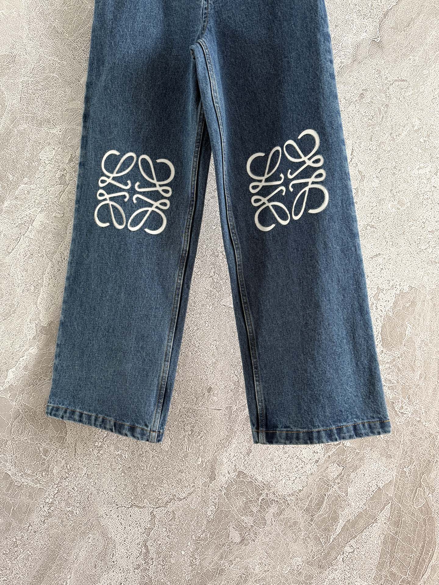Burnished Straight-Leg Jeans