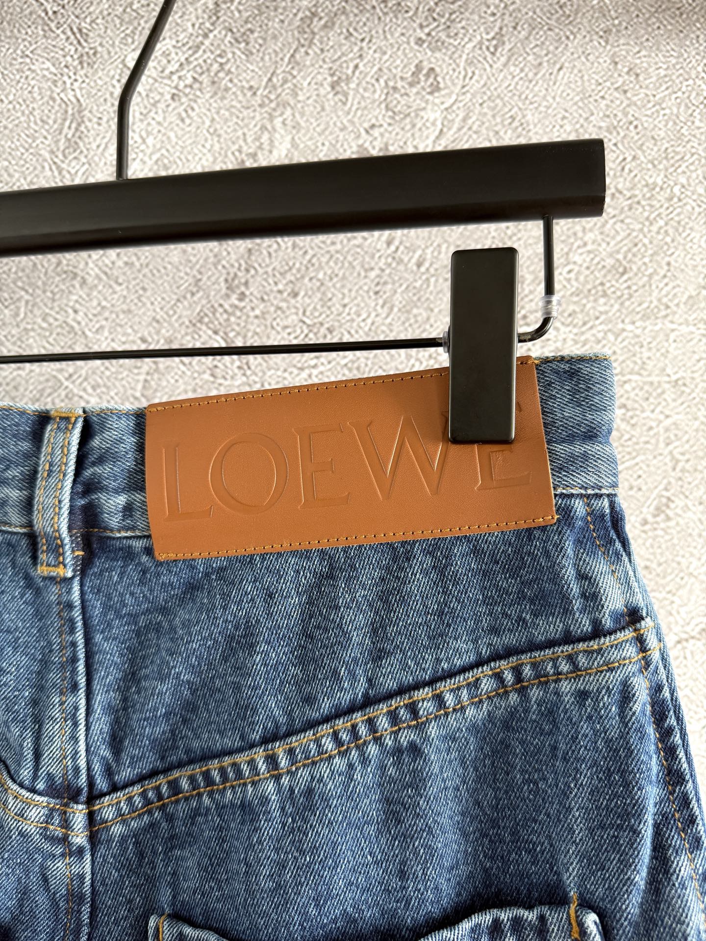 Burnished Straight-Leg Jeans