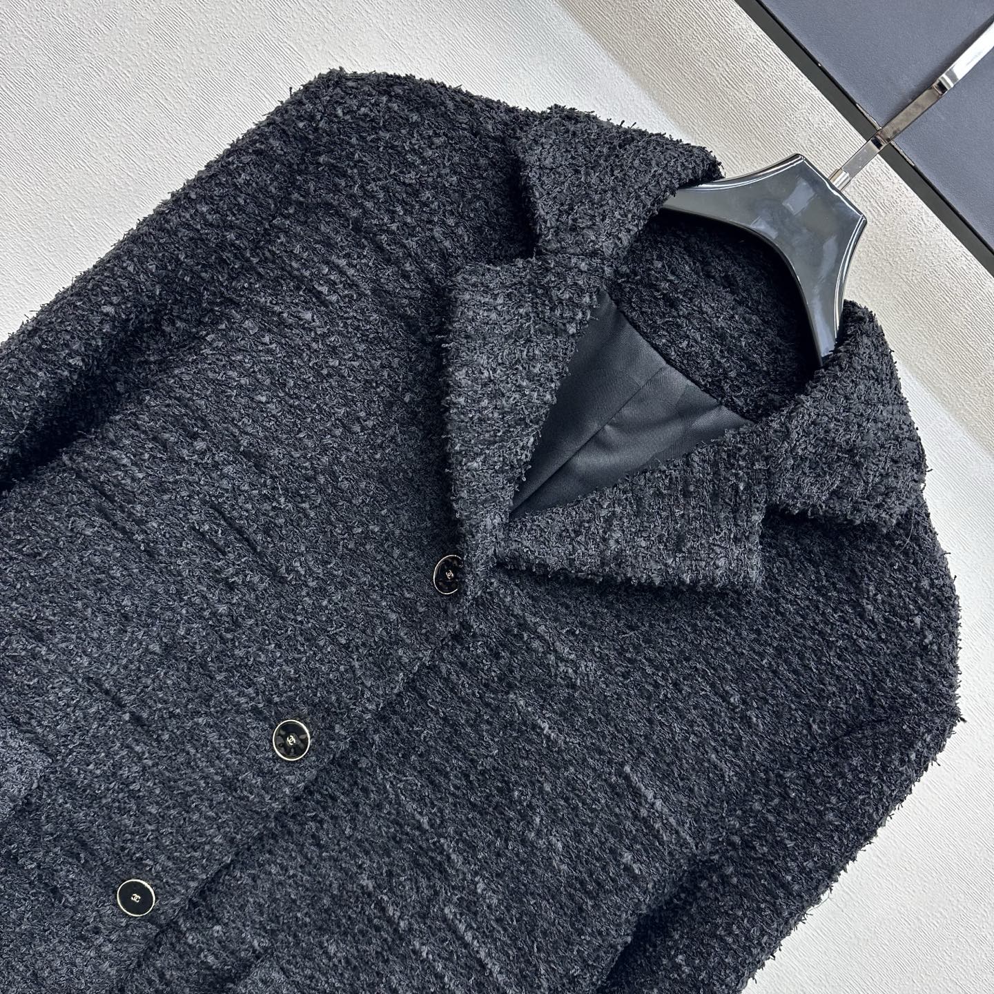 Collared Woven Dress Jacket