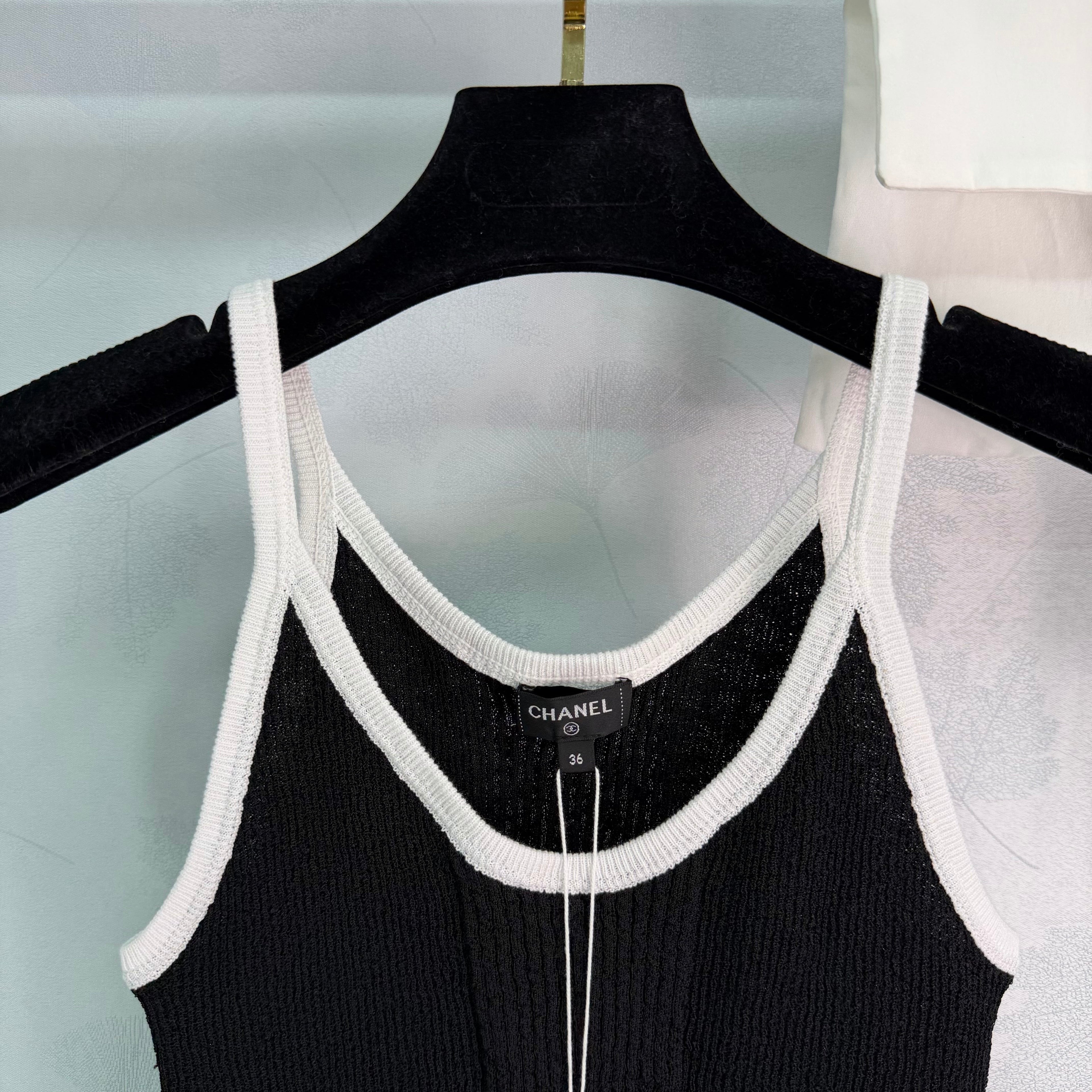 Black Knit Vest