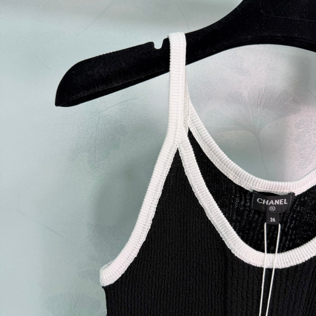 Black Knit Vest