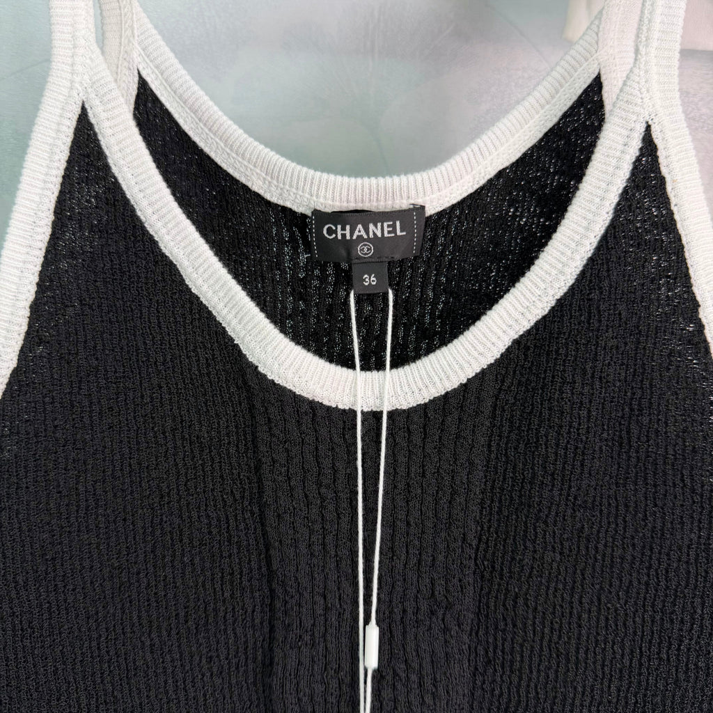 Black Knit Vest